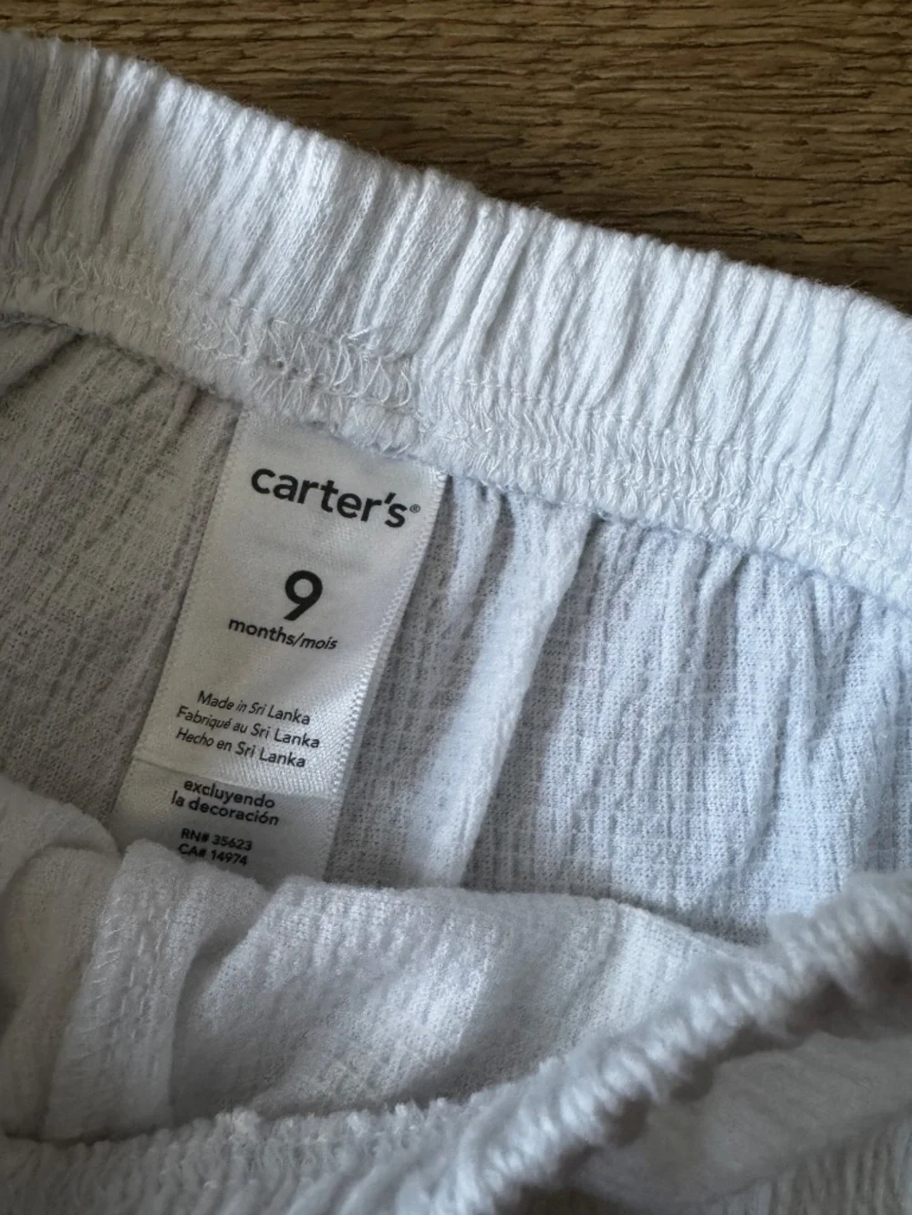 Baby Girl Shorts Bundle 9M | Carter's | 4 Pairs Summer Shorts
